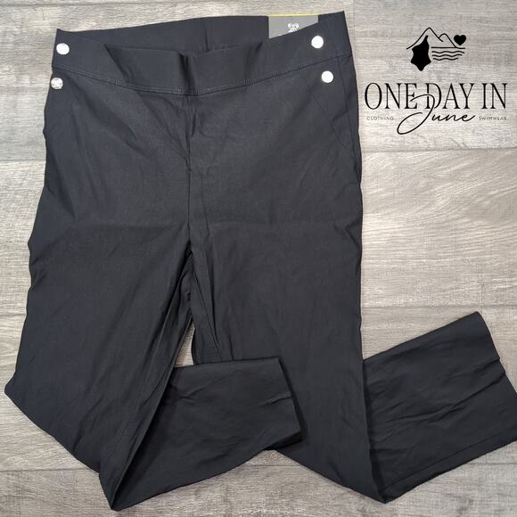 Rafaella Pull on Capri Pants Size 8 - Picture 1 of 6